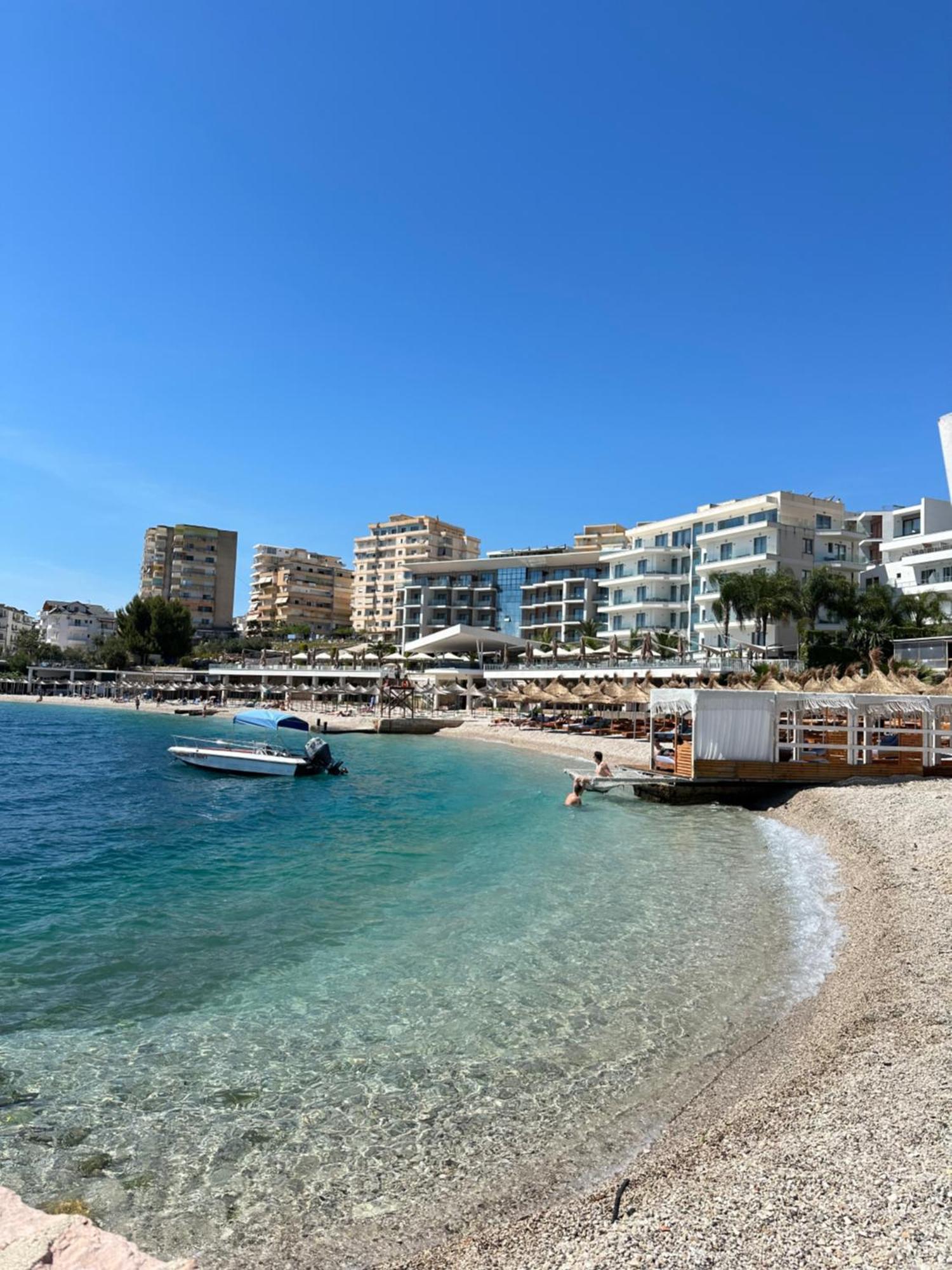 Boho Coastal Retreat Apartman Saranda Kültér fotó