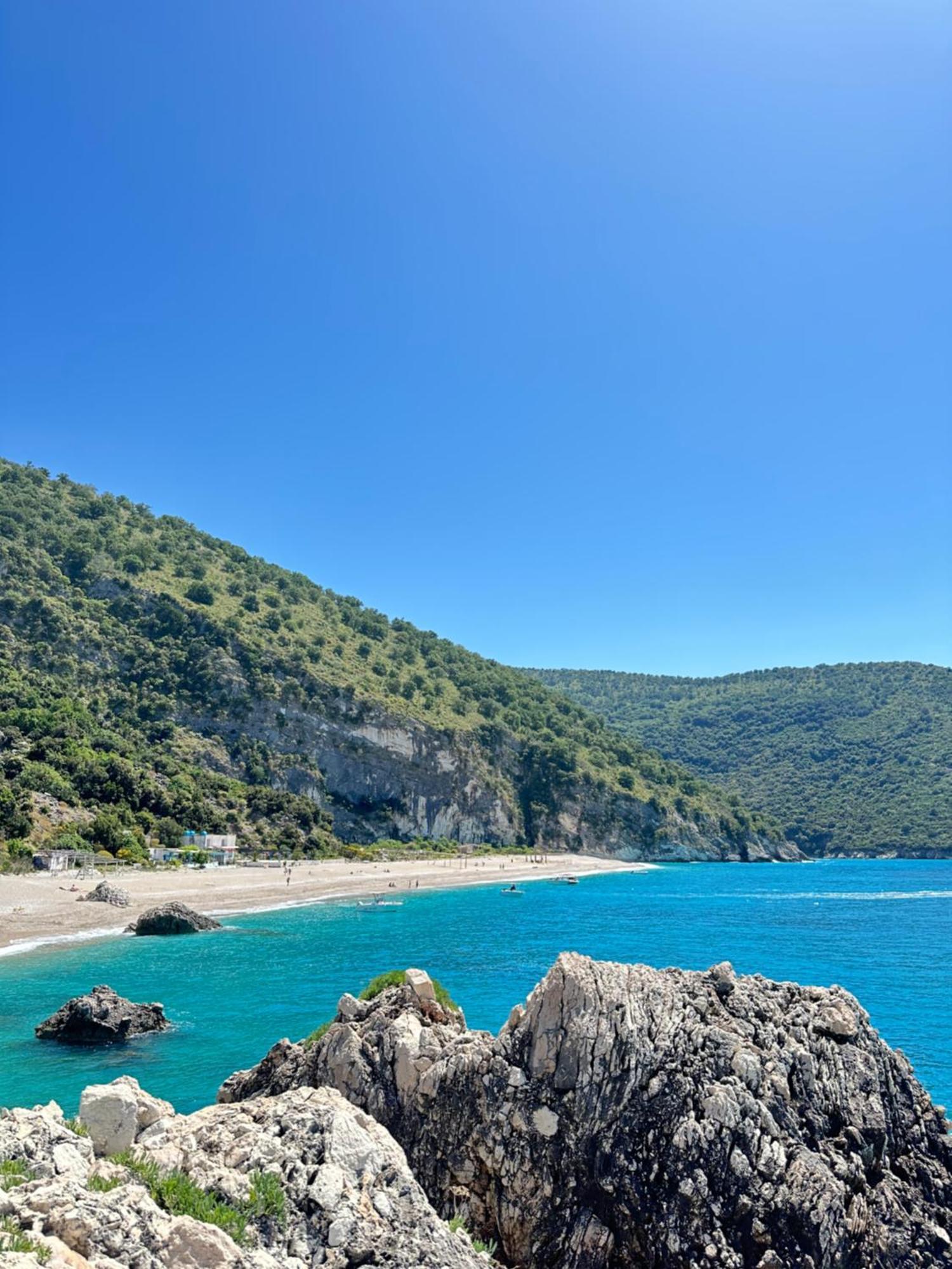 Boho Coastal Retreat Apartman Saranda Kültér fotó