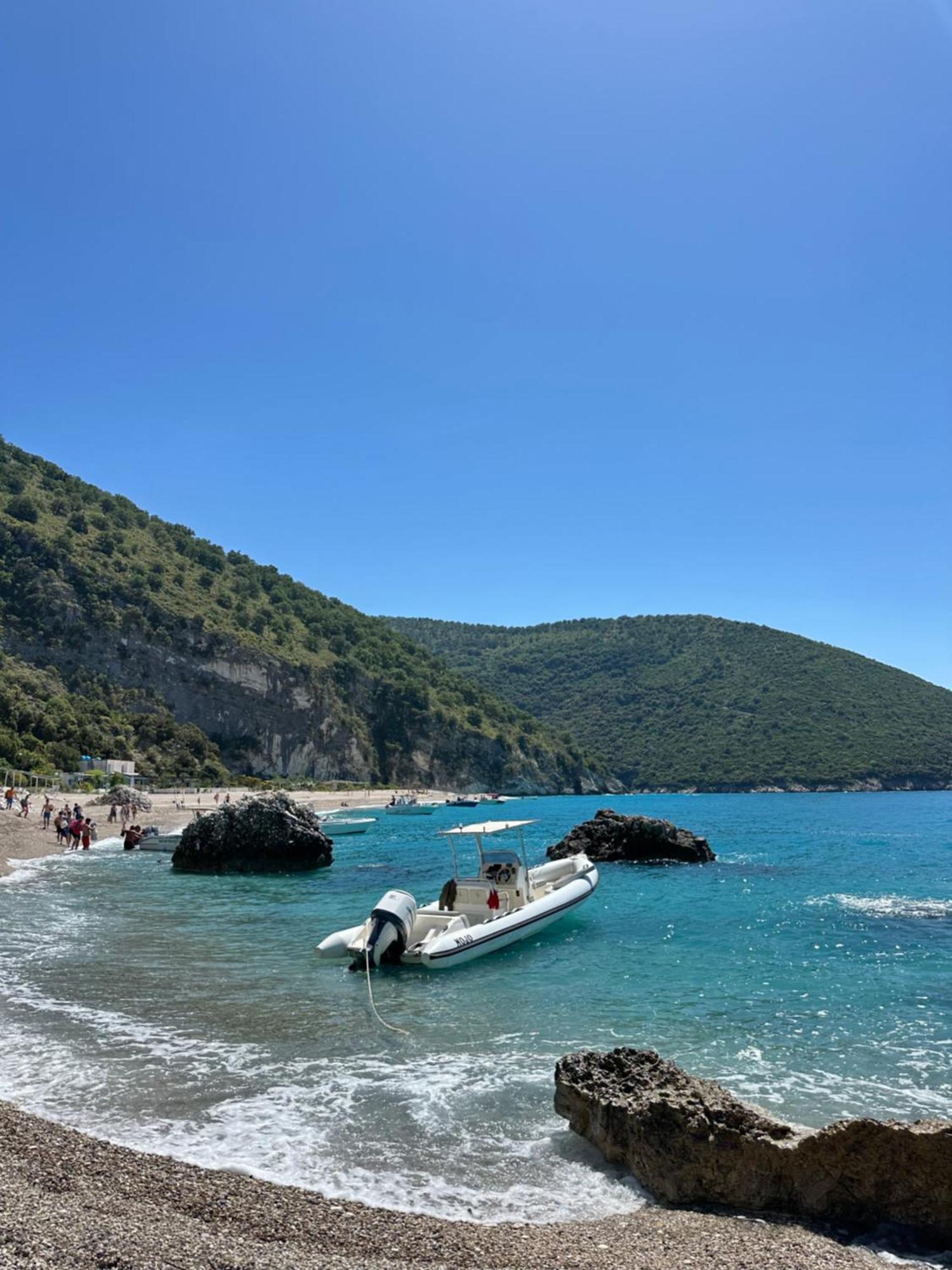 Boho Coastal Retreat Apartman Saranda Kültér fotó