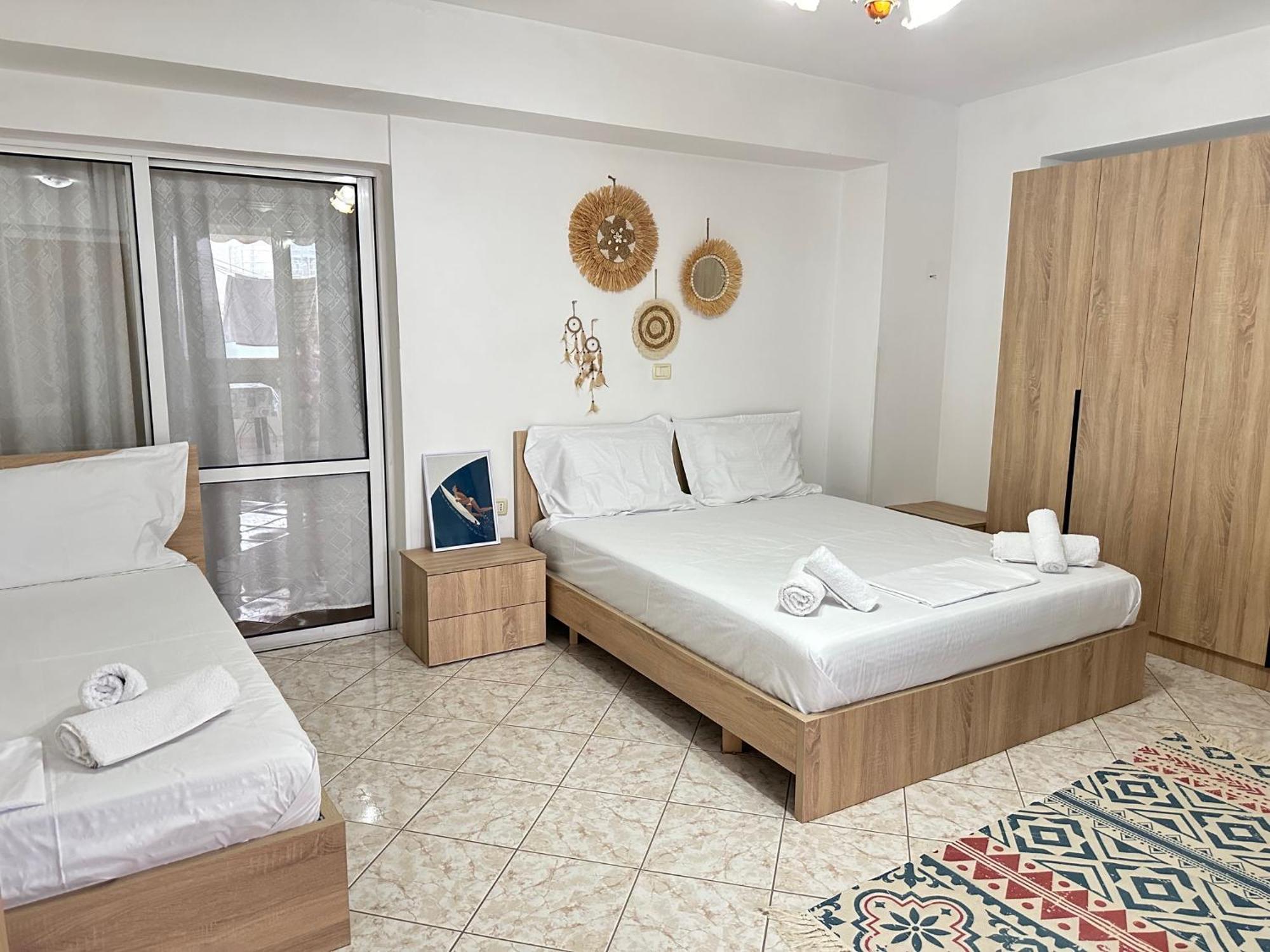 Boho Coastal Retreat Apartman Saranda Kültér fotó